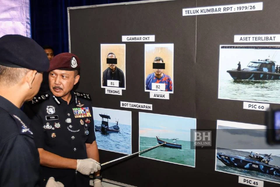 Polis Marin Pulau Pinang gagalkan cubaan seludup dadah lebih RM6 juta