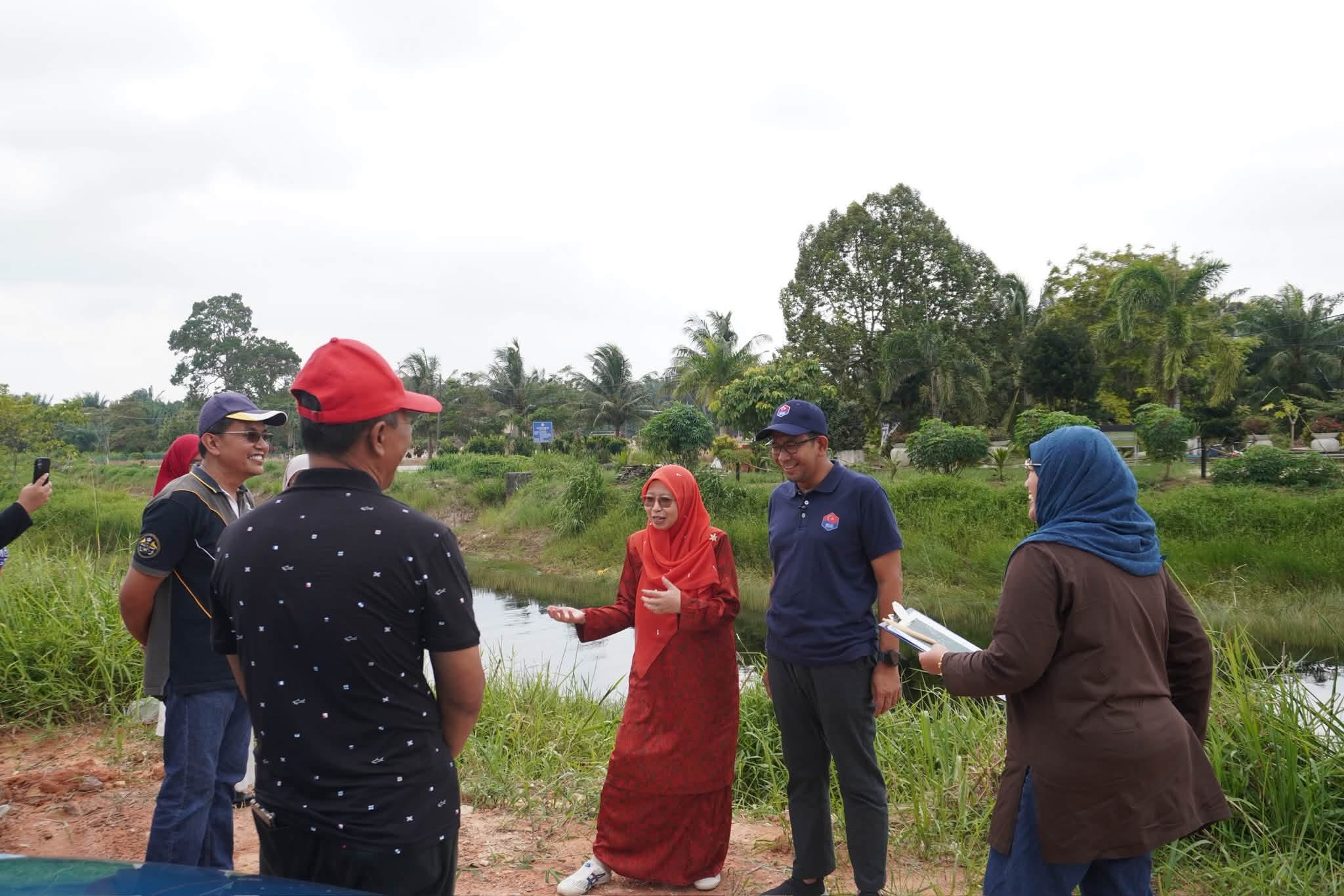 Najib Tinjau Banjir Termenung Parit Jelutong, Tindakan Awal Perkemas Aliran Air