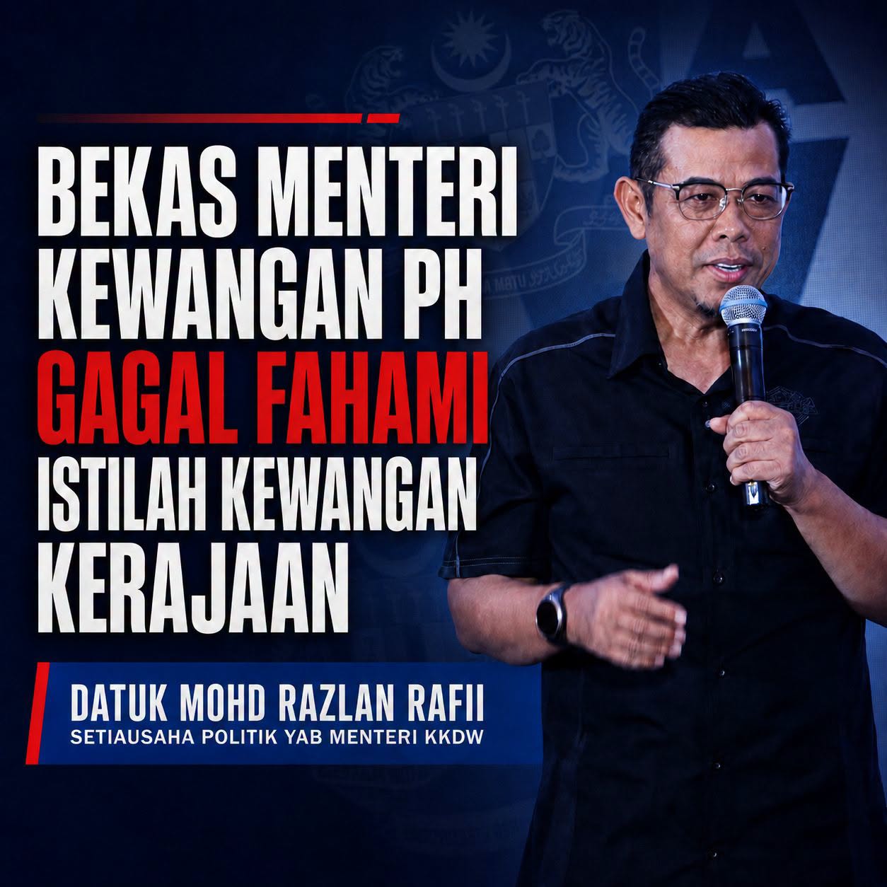 Jangan Kelirukan Peruntukan Dengan ‘Overspend’ – Razlan