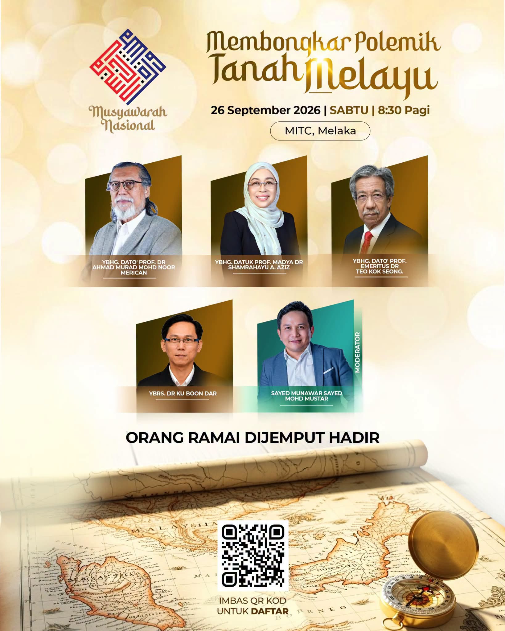 Ahmad Zahid Jemput Orang Ramai Hadir Musyawarah Nasional Siri 3