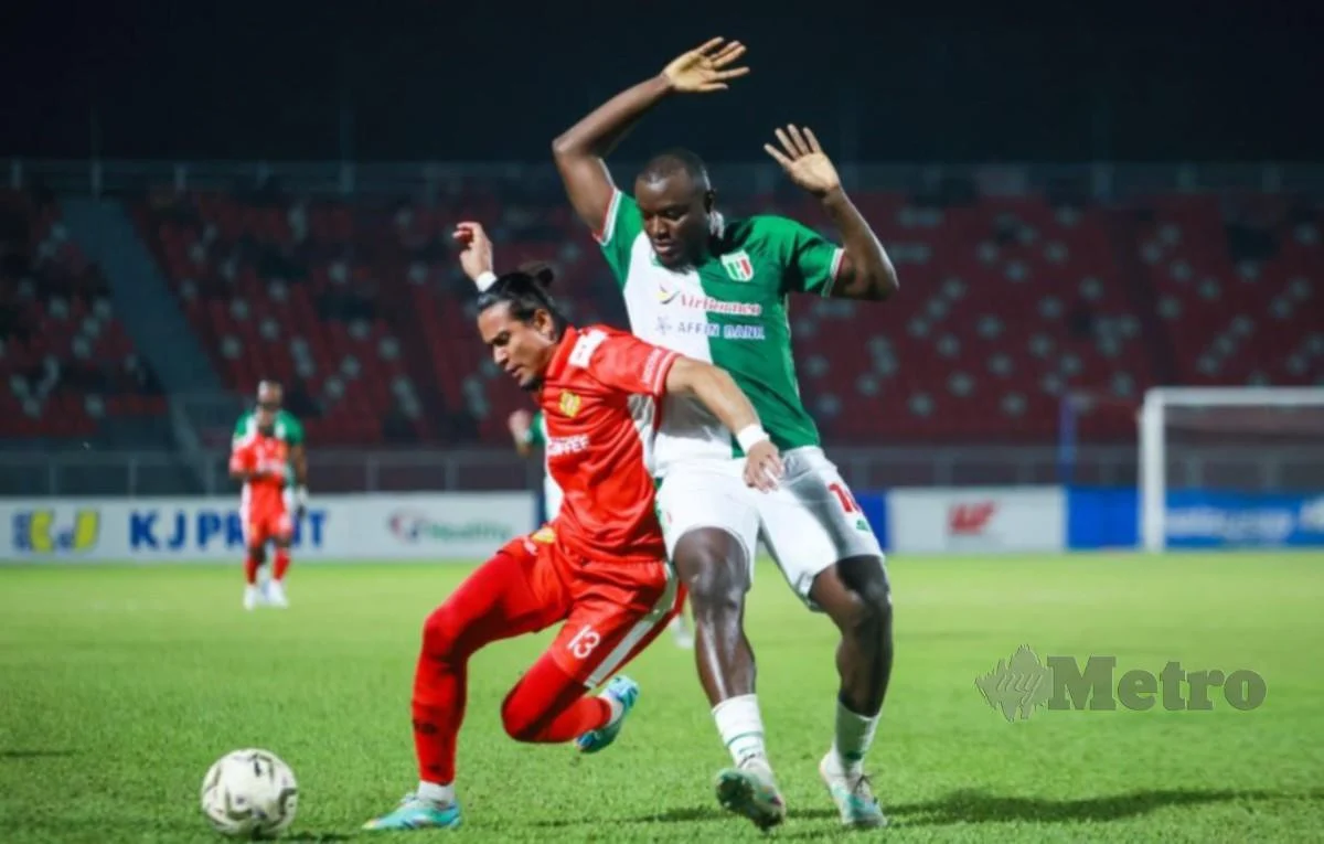 KRW FC ikat Kuching City tanpa jaringan di Kota Bharu