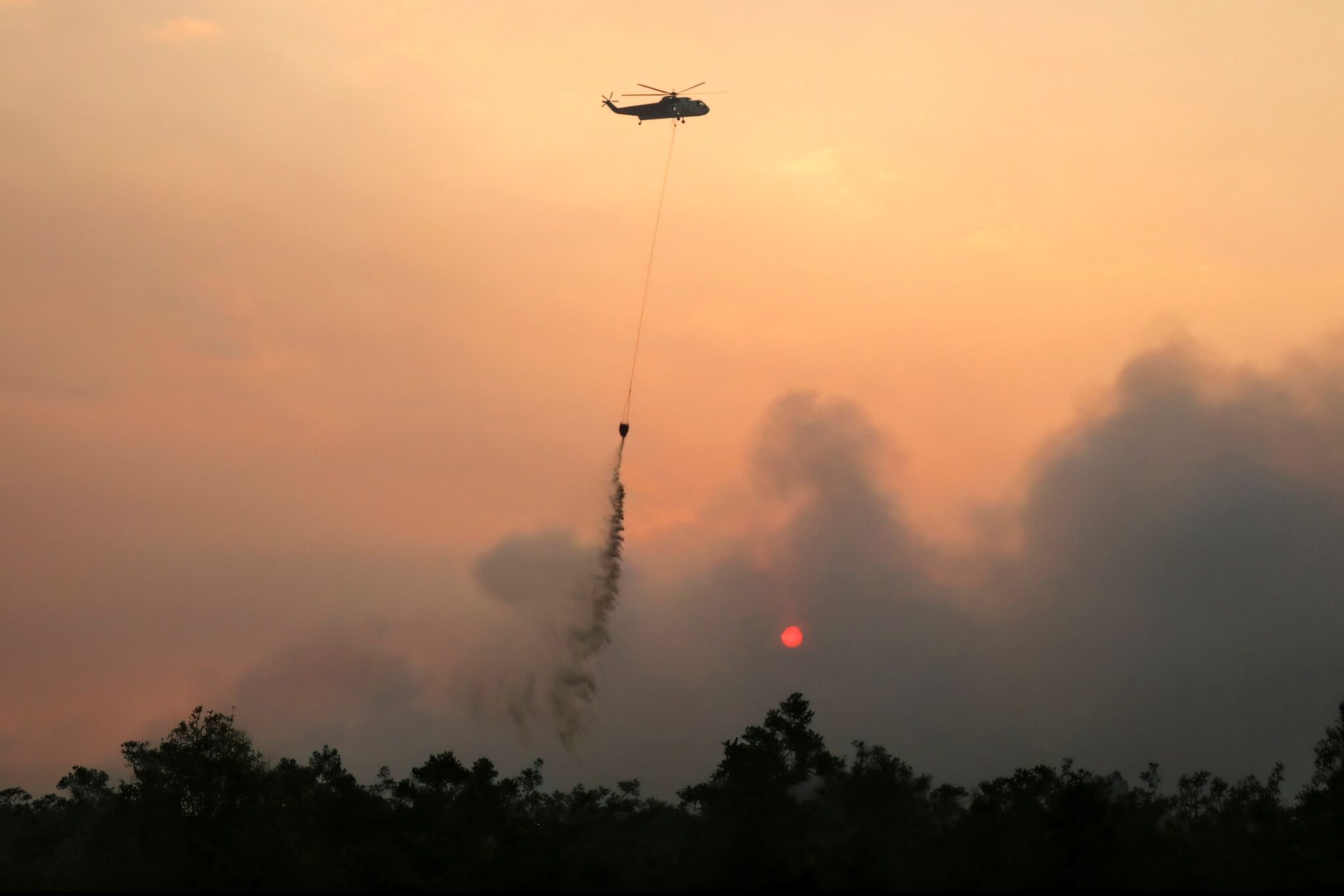 Langit Kalimantan merah, penduduk sukar bernafas