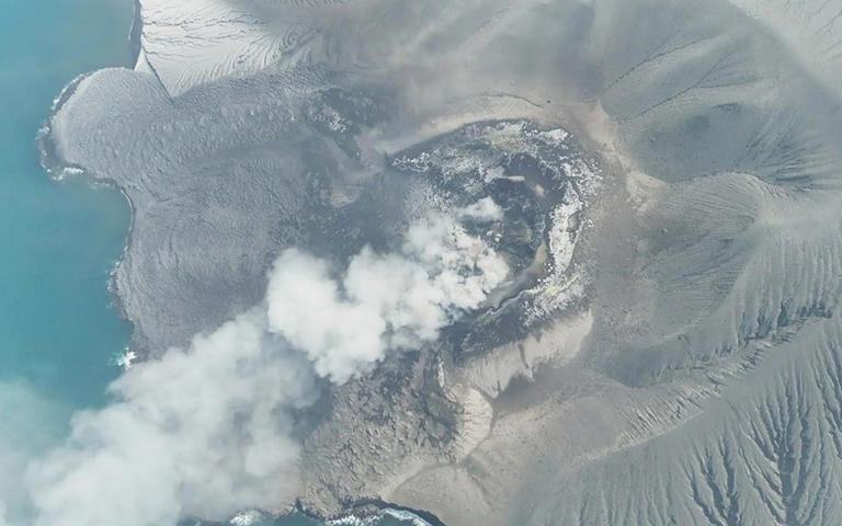 New islands appear after Indonesia’s Anak Krakatau volcano erupts