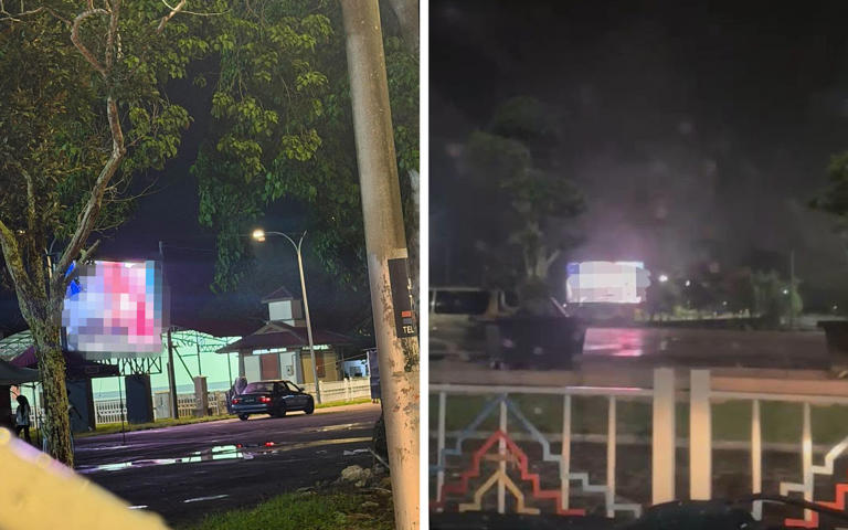 Cops begin probe after porn shown on streetside LED screens