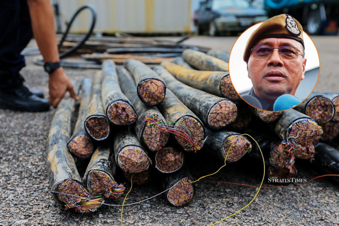 Tighter scrapyard checks needed to tackle cable theft, says Bukit Aman