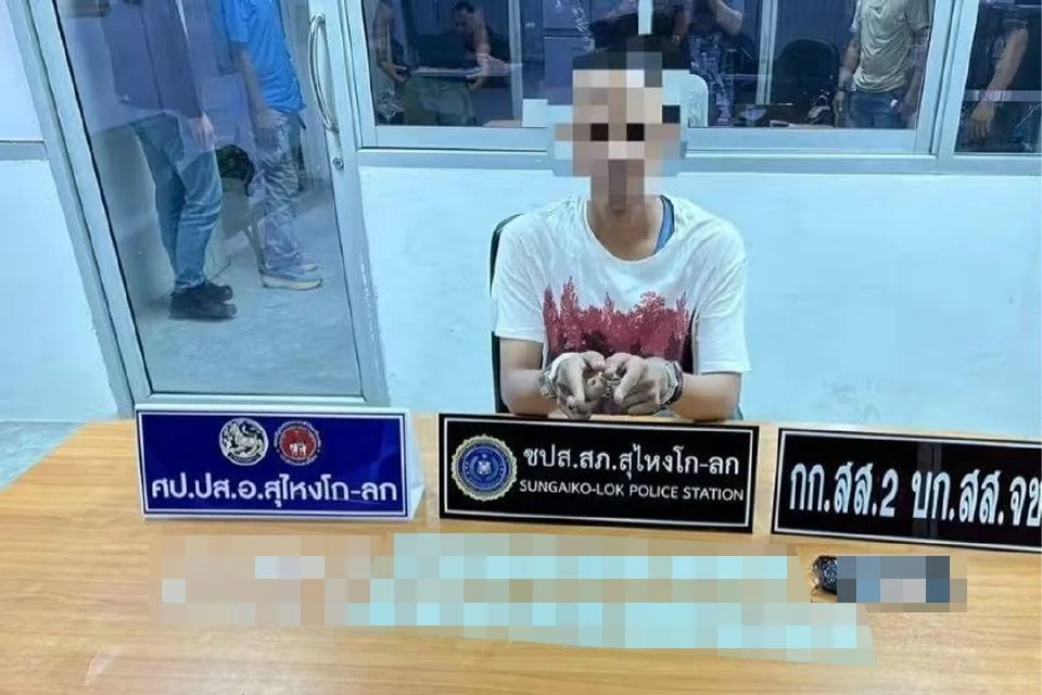 Lelaki Malaysia cuba seludup masuk dadah ke Kelantan ditahan Polis Thailand di Sungai Golok