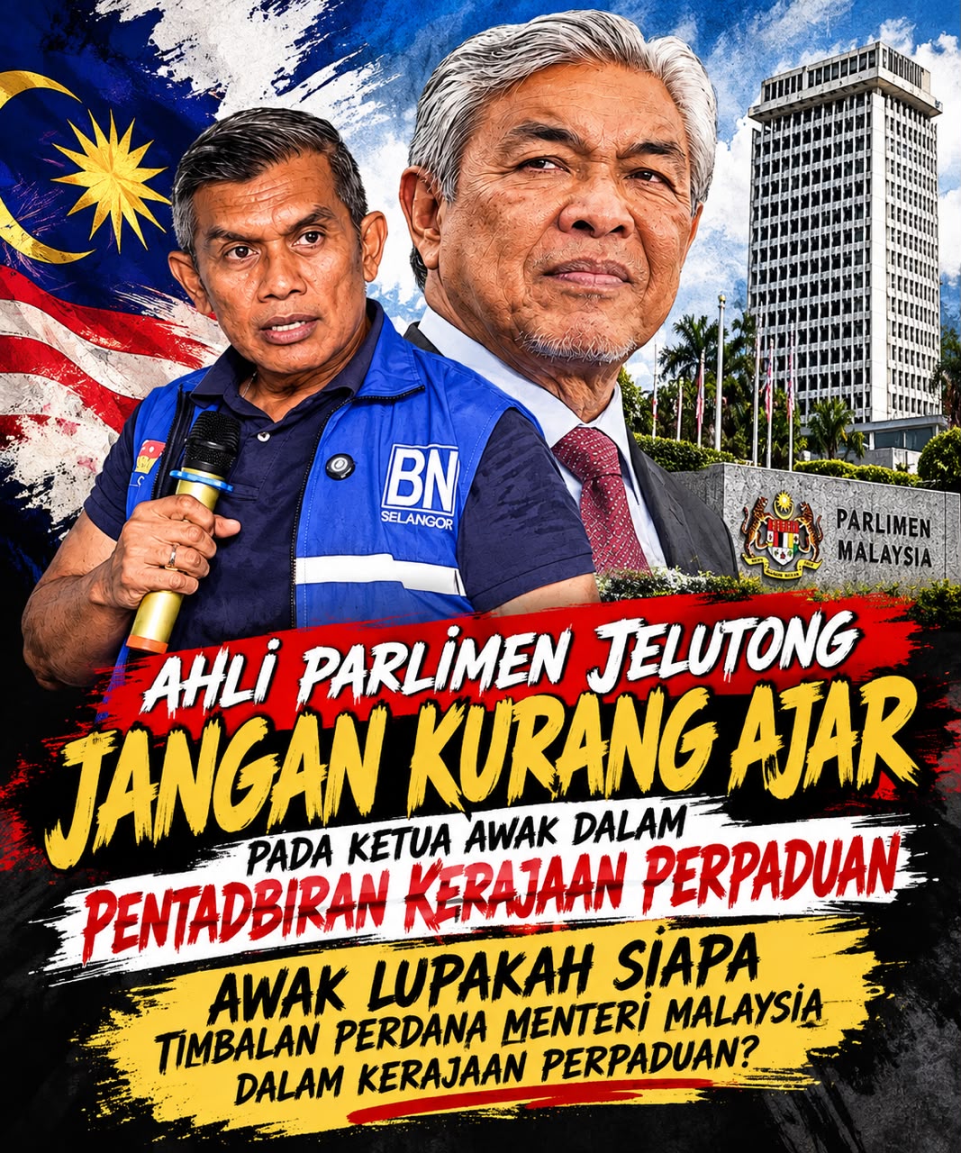 RSN Rayer Jangan Hanya Lantang Isu Zahid, Kenapa Diam Isu Terowong?