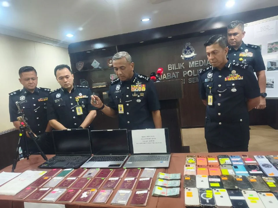 Sindiket 'phone scam' bayar RM20,000 sebulan sewa resort terpencil di Mantin