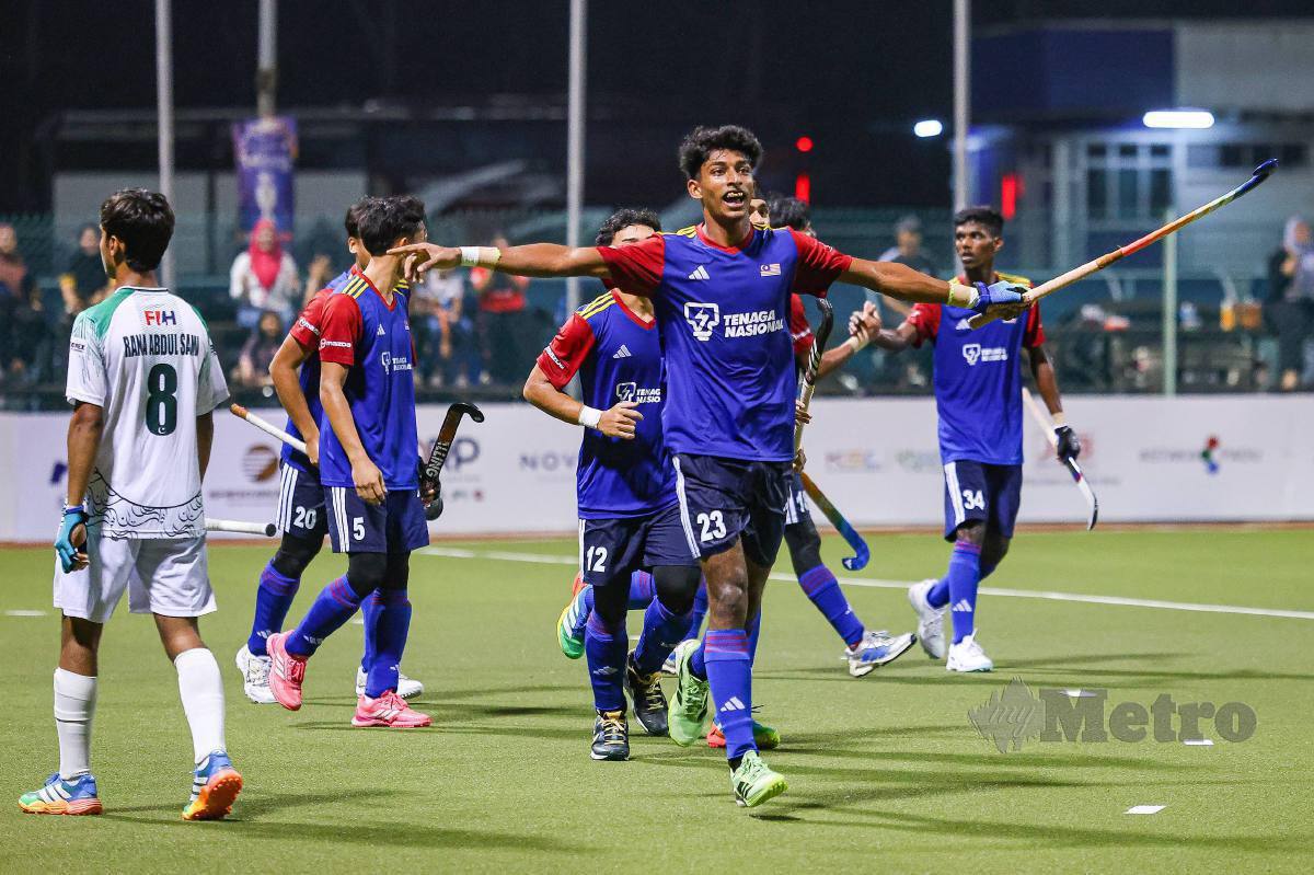 Dua gol Naaveennash pastikan skuad hoki remaja negara ke final SOJC