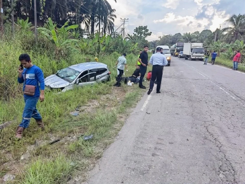 Konstabel maut, kenderaan polis nahas selepas iring tahanan