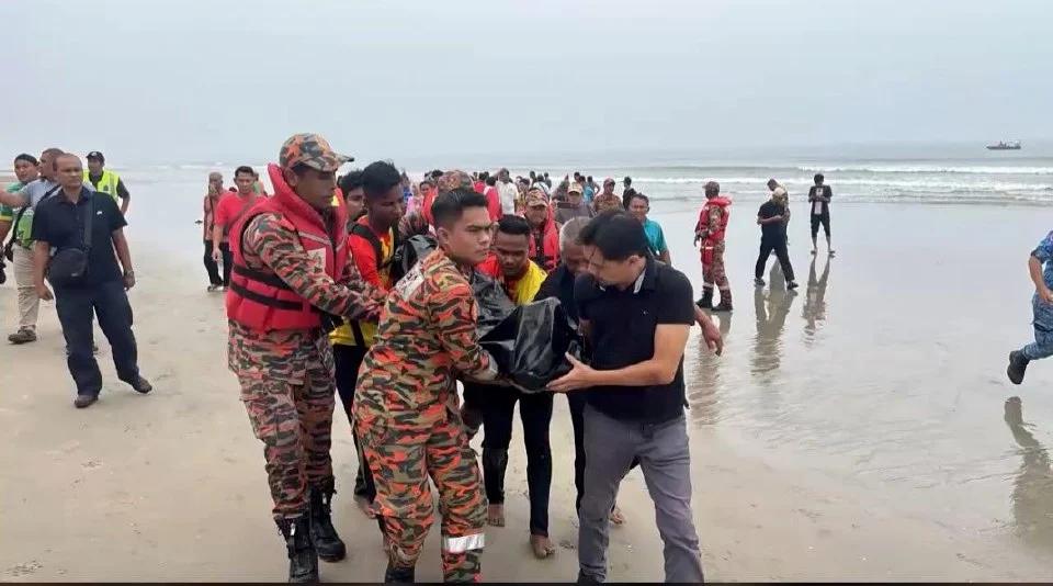 Remaja 16 tahun ditemukan lemas di Pantai Sepat